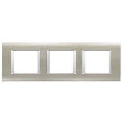 120620266a2c082be17b1.jpeg Viko Panasonic Thea Sistema Inox Matt + Metalik Beyaz 3X2M Çerçeve