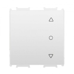 120620266a2c0ea00f74e.jpeg Viko Panasonic Thea Modüler Opak Beyaz 2M Tek Düğmeli Jaluzi Anahtar Düğme/Kapak