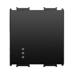 120620266a2c16539c9dd.jpeg Viko Panasonic Thea Modüler Siyah 2M Işıklı Anahtar Düğme/Kapak
