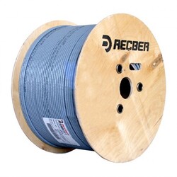 120620266a2c16a9322bf.jpeg Reçber 506126 SL400 U23 PVC Cat 6 U/UTP 4x2x23AWG Mavi