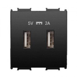 120620266a2c190c8261a.jpeg Panasonic Thea Modüler Siyah 2M USB Priz Mekanizma + Düğme/Kapak
