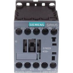 120620266a2c19444e66a.jpeg Siemens - 3RT2016-1AP01 9A 4kW 230V AC Sirius Kontaktör