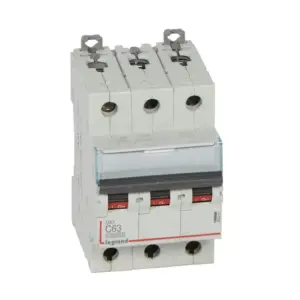 120620266a2c1a788d23f.webp Legrand - 409260 3x63 Amper 10kA C Tipi DX3 Otomatik Sigorta