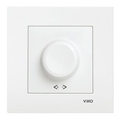 120620266a2c1ae1bc730.jpeg Viko Karre/Meridian Beyaz Pro Dimmer RLC 350W Mekanizma+Düğme/Kapak 90967143