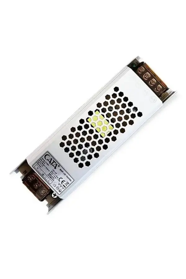 120620266a2c1edc320a9.webp Cata CT-2675 12,5 Amper Şerit Led Trafosu 120W Süper Slim Fansız