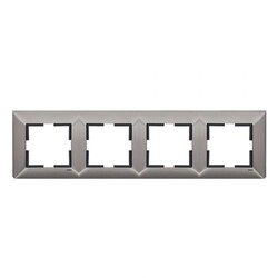 Artline Trenda Metal Inox Dörtlü Çerçeve