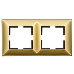 Viko Artline Trenda Metal Gold İkili Çerçeve