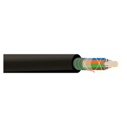 Erat 8 CORE MM 50/125 OM2 SLT SJSA PE Fiber Optik Kablo