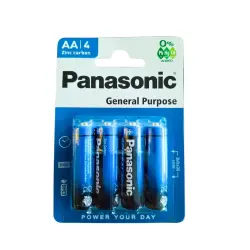 120620266a2c2133378b1.webp Panasonic Manganez AA Kalem Pil R6BE/4PS 4'lü Paket