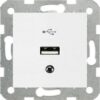 120620266a2c222d2408e.jpeg Viko Karre/Meridian Beyaz Usb Konnektör (Çerçeve Hariç) 90967167