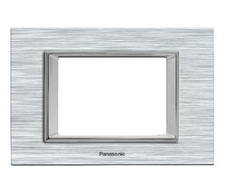 120620266a2c223491702.jpeg Viko Panasonic Thea Ultima Serisi Eloxal Gümüş 2M Çerçeve
