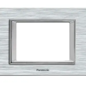 120620266a2c223644773.webp Viko Panasonic Thea Ultima Eloxal Gümüş 3M Çerçeve