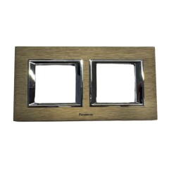 120620266a2c223889713.jpeg Viko Panasonic Thea Ultima Eloxal Bronz 2x2 Çerçeve