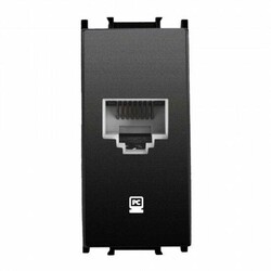 120620266a2c226a63a75.jpeg Viko Panasonic Thea Modüler Siyah 1M Data Prizi Cat6 Mekanizma + Düğme/Kapak