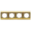 Viko Panasonic Thea Blu Gold + Dore Dörtlü Çerçeve