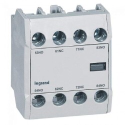 120620266a2c23d486f37.jpeg Legrand Ctx3 Güç Kontaktörü Yardımcı Kontak Öne Montaj 2Nk+2Na