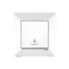 Viko Karre/Meridian Beyaz Işıklı Light Mekanizma (Çerçeve Hariç) 90967014