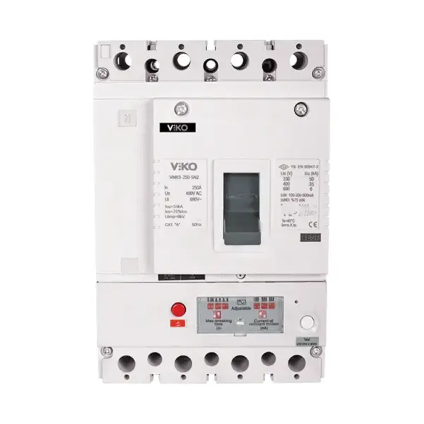 Viko - VMR2-63-SN2 4x63A 25ka Sn2 Kaçak Akımlı Sabit Kompakt Şalter