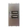 Thea Panasonic Modüler Antrasit Usb Priz Düğme Kapak 1M 5V 2A