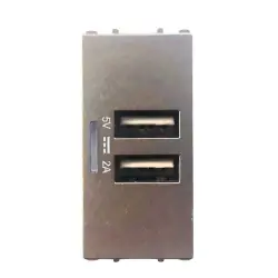 120620266a2c26200c4aa.webp Thea Panasonic Modüler Antrasit Usb Priz Düğme Kapak 1M 5V 2A