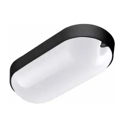 120620266a2c262da55c8.webp Işıldar 15w Led Area Oval Aplik Armatür Siyah
