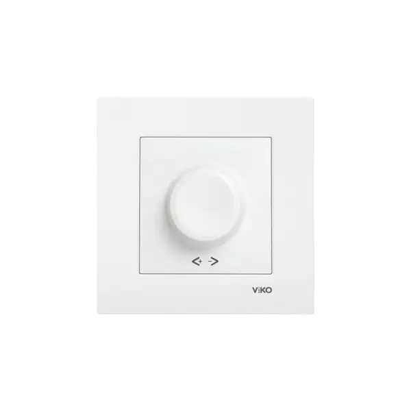 120620266a2c262fb64b9.webp Viko Karre/Meridian Beyaz Pro Dimmer RL 20-500W (Çerçeve Hariç) 90967140