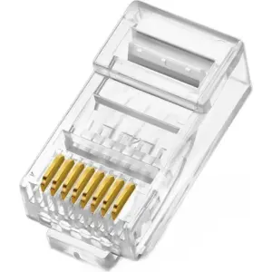 120620266a2c26617aea7.webp Wellbox 8P8C CAT 6 RJ45 Plastik Konnektör Ethernet Kablosu Fişi