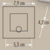 120620266a2c266372e69.png Cata CT-5183 1.5w Radar Sensörlü Fotoselli Koridor Armatürü Günışığı