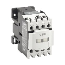 120620266a2c2758e6098.jpeg Viko - VTC-25/10/S-SN2 11KW AC3 25A 3P 1NO Coil 230V Kontaktör