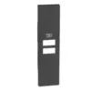Bticino Living Now - 1M kapak 2 USB siyah