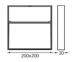 120620266a2c2878d7738.webp Jupiter 6W LW453 Led Bahçe Aplik 3000K Günışığı