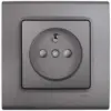 120620266a2c2aa38344c.webp Viko Linnera Life Granit Grisi UPS Priz Mekanizma Kapak (Çerçeve Hariç) 90442045