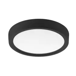 120620266a2c2b484326a.webp Jupiter 18W Sıva Üstü Siyah Yuvarlak Panel Eco 3000K
