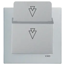 120620266a2c2b51b53c5.webp Novella Trenda Gümüş Gecikmeli Switch Energy Saver Üst Modül 230V