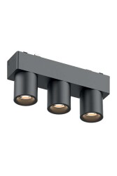 120620266a2c2c818a0b7.jpeg ACK AD45-05501 6W Slim Magnet Üçlü Ray Spot Armatür 3000K Günışığı