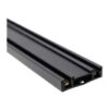 ACK AD45-91001 1 Metre Siyah Slim Magnet Ray Sıva Üstü