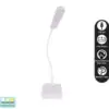 ACK AF11-10016 Led Masa Lambası Şarjlı Dimli Dokunmatik Beyaz Kasa