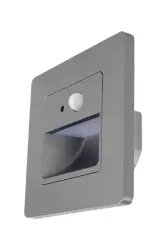 ACK AH07-00403 1W Sensörlü Merdiven Armatürü 3000K Günışığı Füme Kasa
