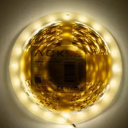 120620266a2c2d2e7adac.webp ACK AS01-00801 12W/mt 12V 60 Ledli Şerit Led 4000K Ilık Beyaz