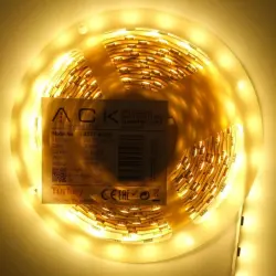 120620266a2c2d319ea36.webp ACK AS01-02500 10W/mt 12V 120 Ledli Şerit Led 3000K Günışığı