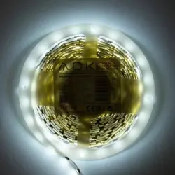 120620266a2c2d32387ea.webp ACK AS01-02800 10W/mt 12V 120 Ledli Şerit Led 6500K Beyaz Işık
