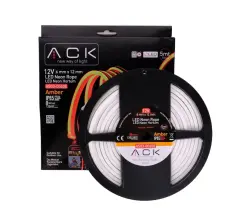 120620266a2c2d394a874.webp ACK AS03-00608 10W/mt 12V Neon Hortum Led Amber Işık IP65
