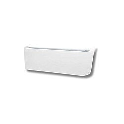 ACK AH07-03200 3000K Günışığı 6W Beyaz Kasa Avva LED Duvar Armatürü