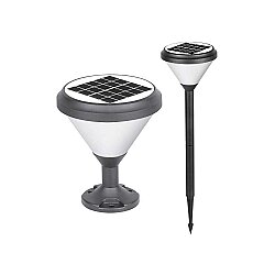 ACK AG60-07801 20W 3000K Günışığı Solar LED Bahçe Armatürü
