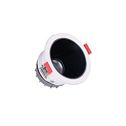 ACK AD01-15130 5W 6500K Siyah Reflektörlü Beyaz Kasa LED Spot