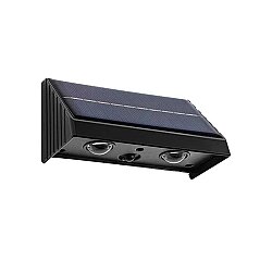 ACK AG60-05801 3000K Tek Yönlü Siyah Gövde Solar LED Bahçe Armatürü