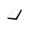 ACK AP06-01811 4000K Sıcak Beyaz 18W Siyah Kasa Kare Backlight Sıva Üstü LED Panel