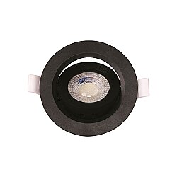 ACK AD01-00691 6W CCT Siyah Çerçeveli LED Spot Downlight