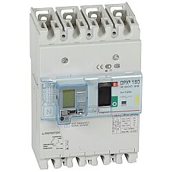 Legrand 420036 DPX³ 160 TM&KAK Kompakt Şalter, 4P 125A 16kA