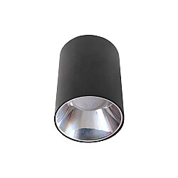 ACK AH03-08651 Dekoratif Tavan Armatürü, Platin Siyah Kasa Yuvarlak GU10